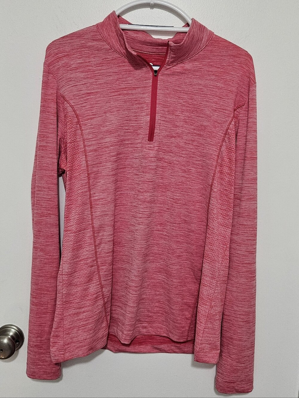 Etonic‎ Heathered Coral Pink Athletic Top Size XL